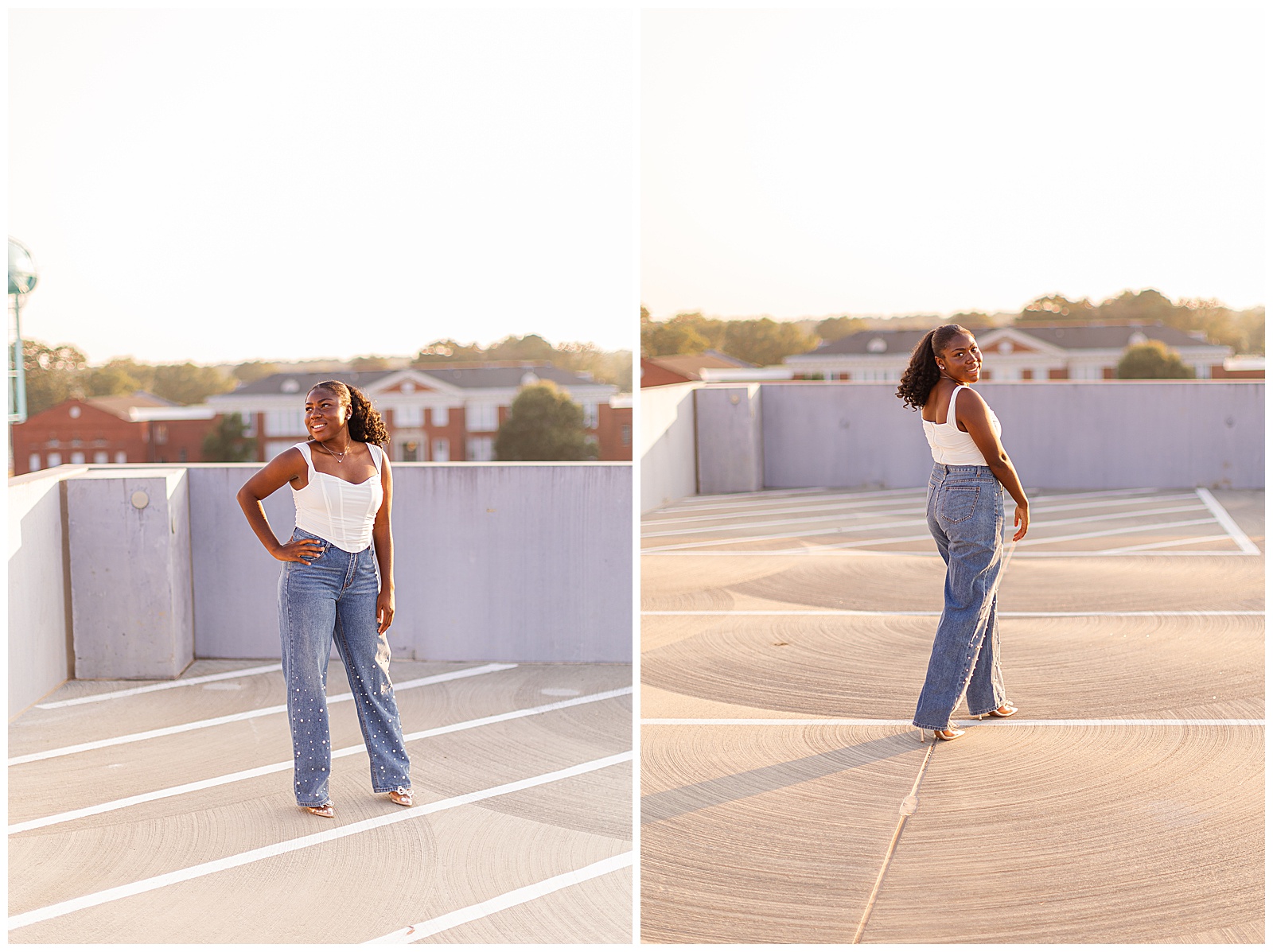 Senior session in Downtown Wilson, NC with Casey W. Childers Photography. 