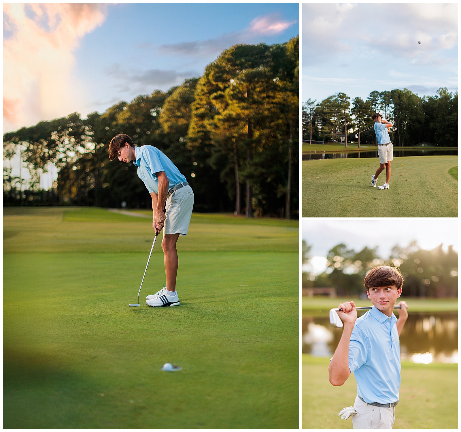 golf senior session at wilson country club