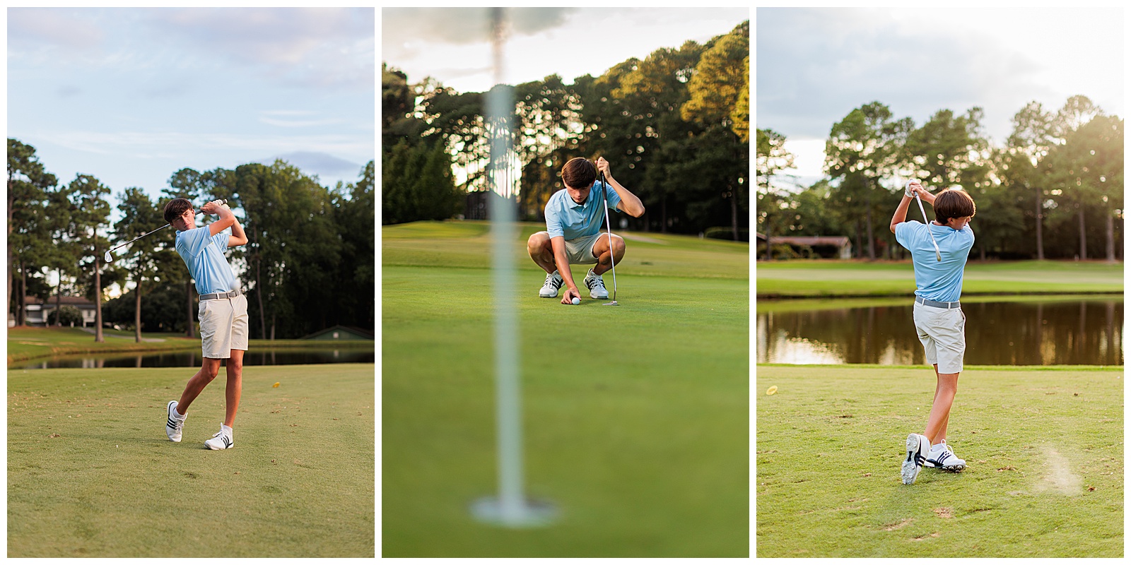 golf senior session at wilson country club